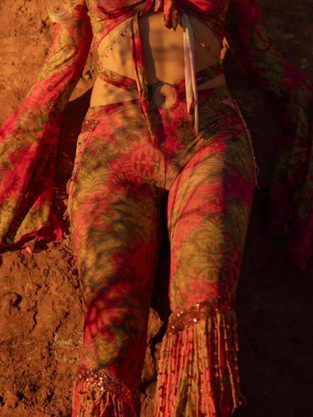 Sonic SunBurst Flare Pants